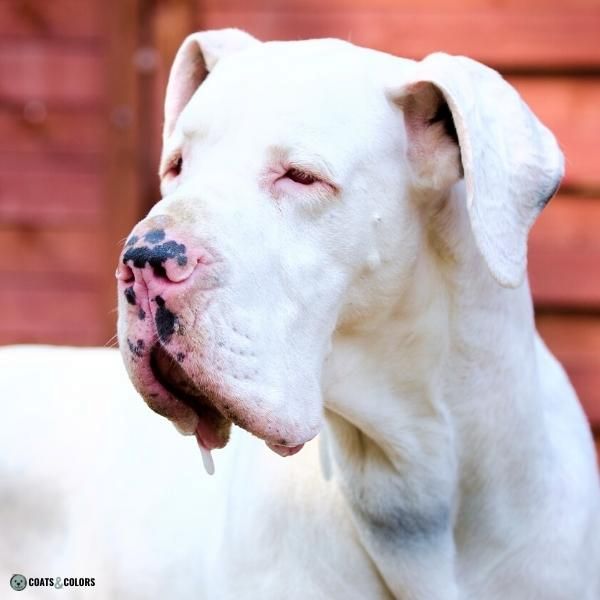Dog Nose Colors double merle Great Dane