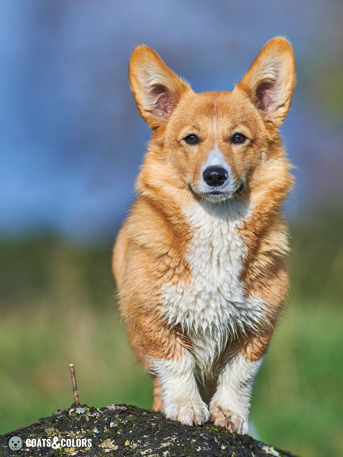 Welsh Corgi Pembroke coat colors red