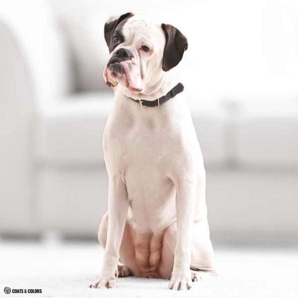 Boxer Color Chart white ear patch