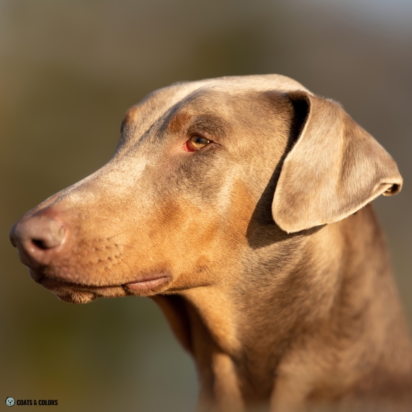 Dobermann Coat Colors isabell fawn dog nose color