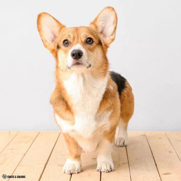 Dog Coat Colors Glossary red headed tri Corgi