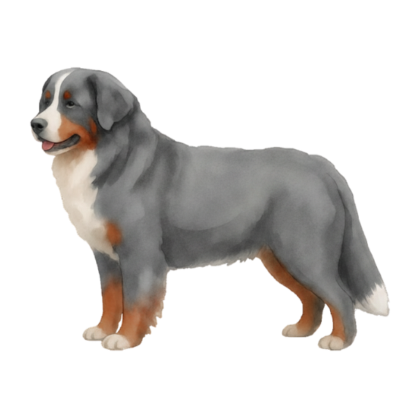 coatsandcolors.com Bernese Mountain Dog Colors faulty colors blue tri