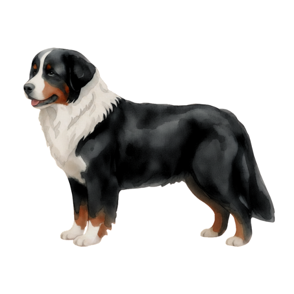 coatsandcolors.com Bernese Mountain Dog Colors faulty colors white collar