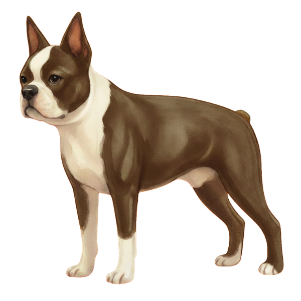 coatsandcolors.com Boston Terrier Colors seal illustration