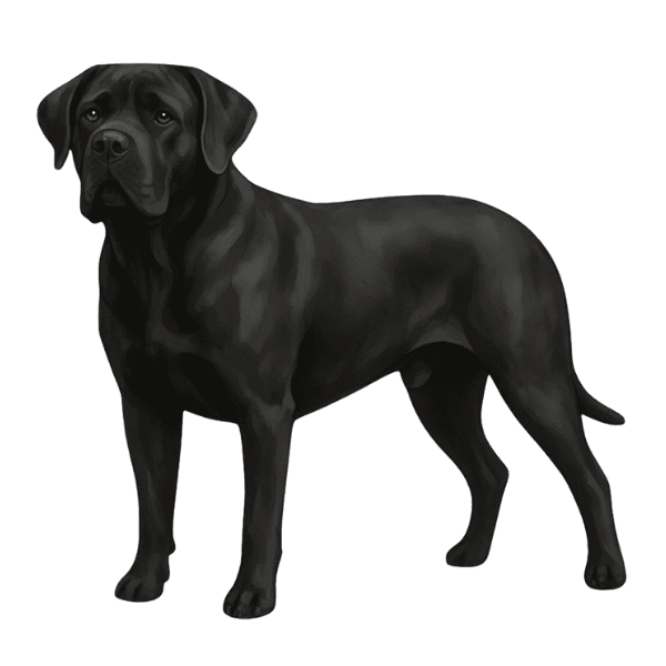 coatsandcolors.com Cane Corso Colors base patterns solid black