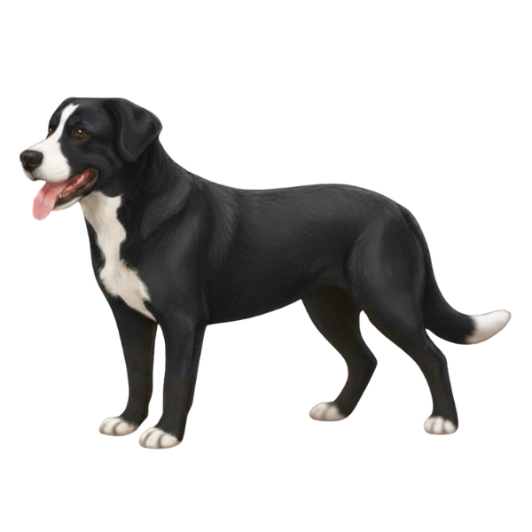 coatsandcolors.com Entlebucher Mountain Dog Entlebucher Sennenhund Colors faulty color black white