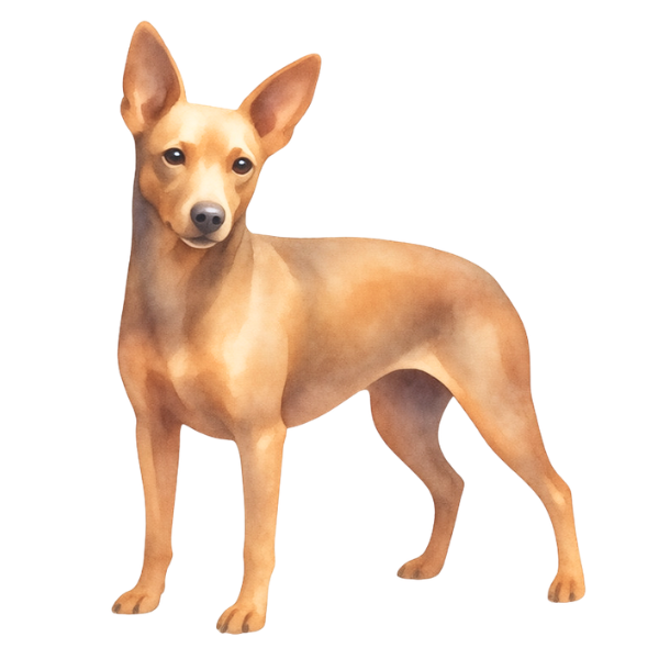 coatsandcolors.com Miniature Pinscher Colors illustrated blue fawn