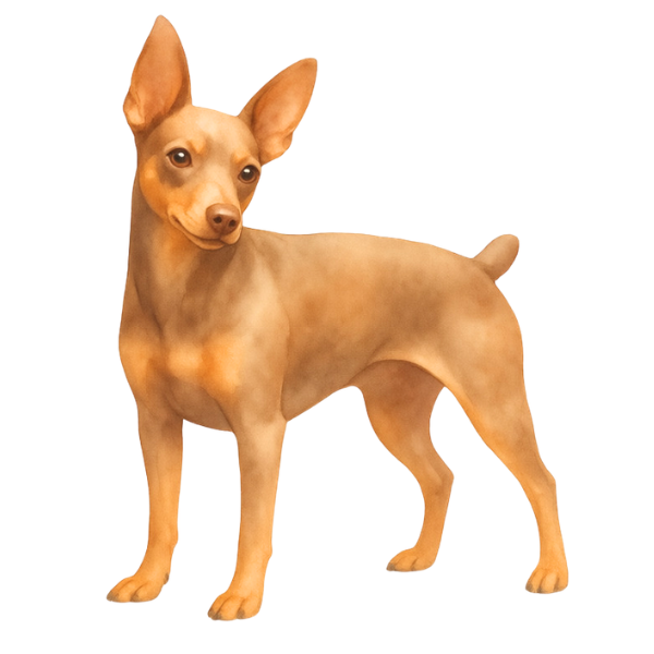coatsandcolors.com Miniature Pinscher Colors illustrated lilac tan