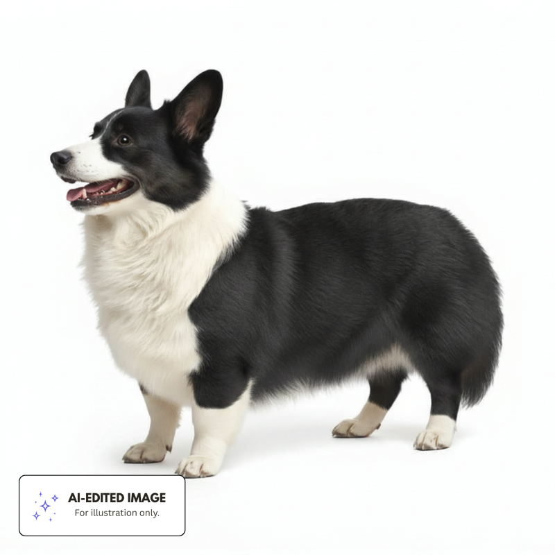 coatsandcolors.com Pembroke Corgi Colors faulty colors solid black